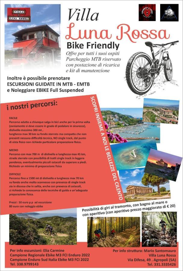 Villa Luna Rossa Agropoli Dış mekan fotoğraf